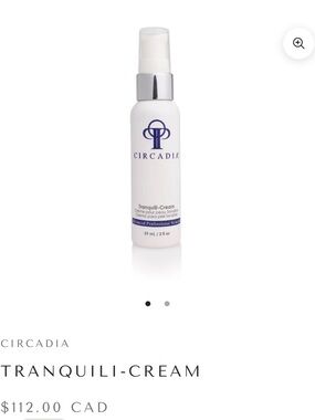 Circadia Tranquili-Cream Moisturizer - White